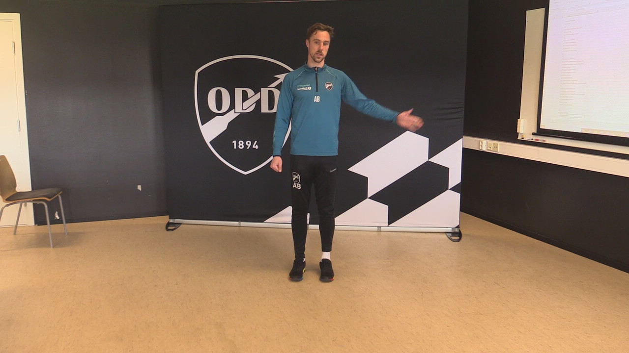 Hopp klokka land pa ett ben Level 2.MP4